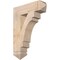 Ekena Millwork Merced Arts & Crafts Smooth Bracket, Douglas Fir, 5 1/2"W x 22"D x 30"H BKT06X22X30MRC03SDF - alternate 1
